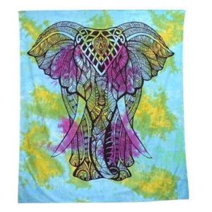 Elefánt mintás Falidísz Indiából 4 színben