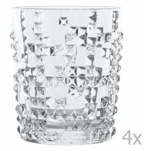 Punk 4 db kristályüveg whiskys pohár, 348 ml - Nachtmann