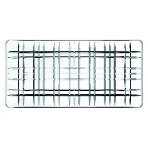 Square Plate kristályüveg szögletes tálca, hosszúság 28 cm - Nachtmann