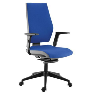 Manutan One irodai szék, kék%