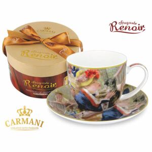 Renoir porcelán csésze aljjal díszdobozban - CARMANI
