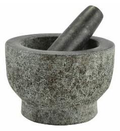 Gránit mozsár törővel (15 cm-es)