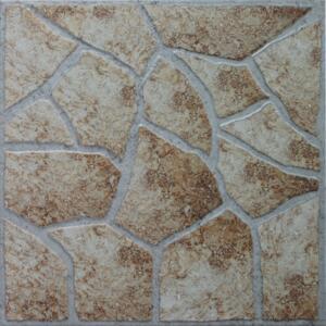 DUBAI GRES PADLÓLAP 33X33CM BÉZS KŐMINTÁS, FAGYÁLLÓ