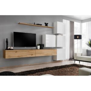 Switch wotan modern falra akasztható nappali bútor