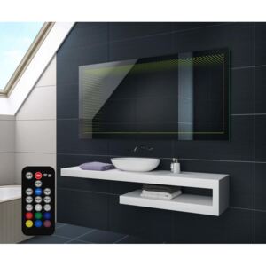 Fürdőszoba Tükör Világítással LED 3D