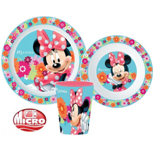 Disney Minnie micro étkészlet műanyag szett