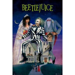 Plakát Beetlejuice, (61 x 91.5 cm)