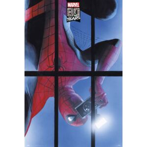 Spiderman - 80 Years Plakát, (61 x 91,5 cm)