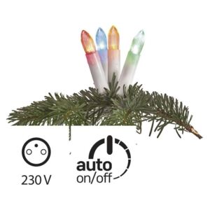 EMOS LED RGB Kültéri karácsonyi lánc 20xLED/1,2W/230V IP44 EMS228