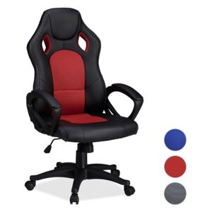 Gamer szék 3 színben - basic