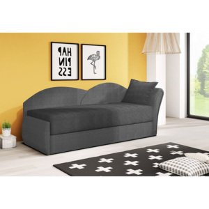 RICCARDO kinyitható kanapé, 200x80x75 cm, sötétszürke + világosszürke, (alova 36/alova 10), jobbos