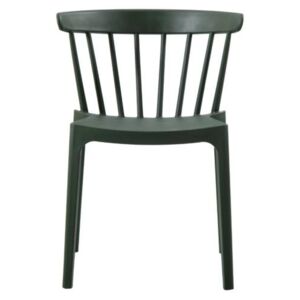 WOOOD - Bliss műanyag szék, sötétzöld