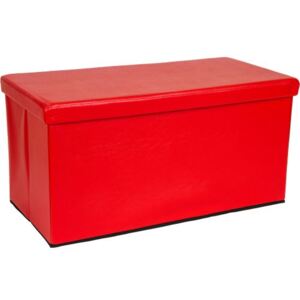 Összecsukható pad tároló STILISTA® - piros