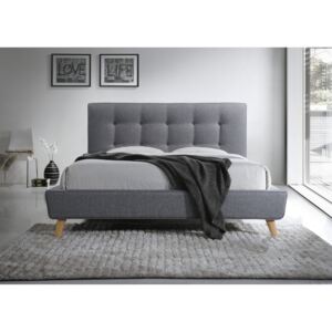 MIA kárpitozott ágy, 140x200 cm Matrac: matrac nélkül