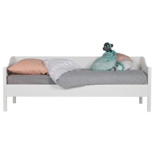 WOOOD - Eliza fenyő kanapéágy, fehér (90 x 200 cm)