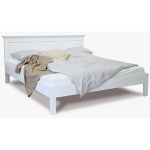 Provence stílusú ágy - 160 x 200 cm / Fehér