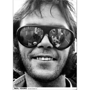 Neil Young - Oakland 1974 Plakát, (59,4 x 84 cm)