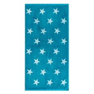 Stars törölköző, türkiz, 50 x 100 cm