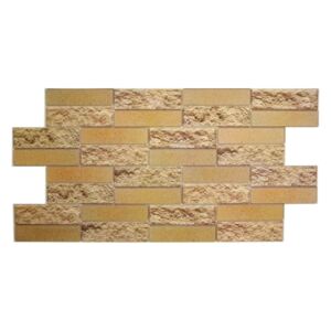 Facing Brick PVC falpanel (980 x 490 mm - 0,44 m2)