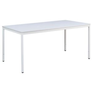 Basic irodai asztal, 160 x 80 x 76 cm, egyenes kivitel