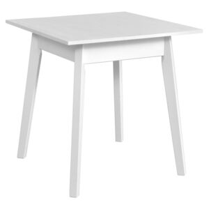 Jídelní stůl OSLO 1, 75x80x80 cm, bílá