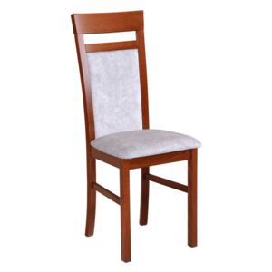 Jídelní židle MILANO 6, 96x43x40 cm, olše/látka 18A