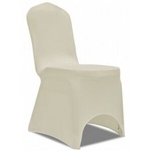 50 db nyújtható szék huzat krém szín