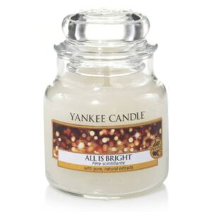 All is Bright, Yankee Candle illatgyertya, kicsi üveg (meleg pézsma, citrusos aroma)