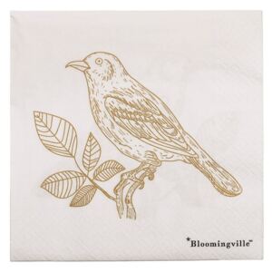 Birdie 20 db-os papírszalvéta szett, 33 x 33 cm - Bloomingville