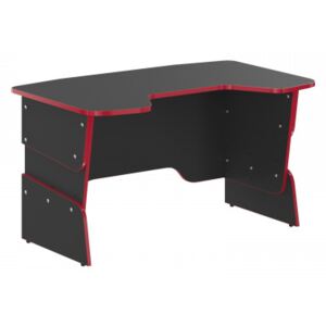SKYLAND Skill íróasztal 7055550 - Antracit/piros