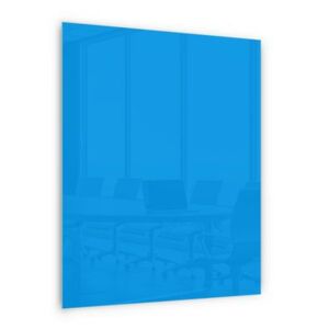 Üveg mágneses tábla Memoboard, kék, 60 x 40 cm