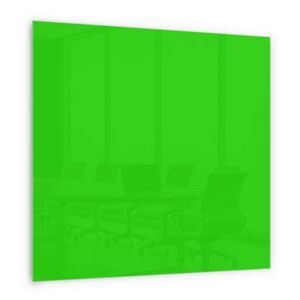 Üveg mágneses tábla Memoboard, zöld, 45 x 45 cm