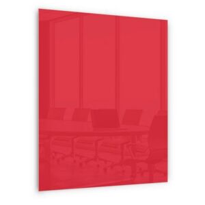 Üveg mágneses tábla Memoboard, piros, 90 x 60 cm