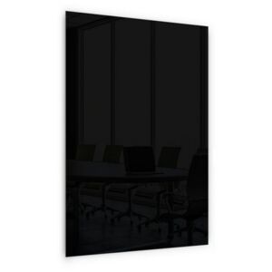 Üveg mágneses tábla Memoboard, fekete, 200 x 100 cm