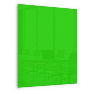Üveg mágneses tábla Memoboard, zöld, 90 x 60 cm