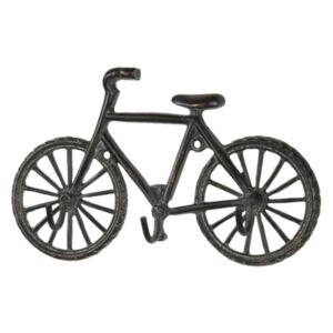 CLEEF.6Y3947 Bicikli alakú öntöttvas falifogas 19x4x12cm