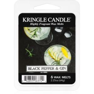 Kringle Candle Black Pepper & Gin illatos viasz aromalámpába 64 g