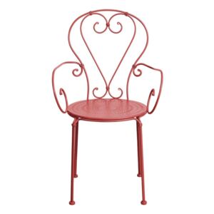 CENTURY karfás szék, piros