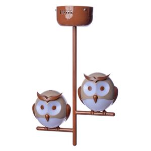 Milagro - OWL - Függeszték gyerekszobai lámpa - Baglyok - 2XG9 LED
