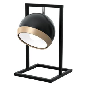 Milagro - Oval Black - Art Deco asztali lámpa - fekete