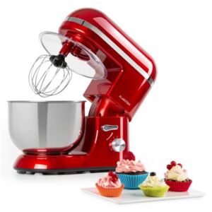 Klarstein Bella Elegance, konyhai robotgép, 1300 W, 1,7 LE, 6 fokozat, 5 liter, piros