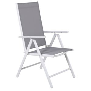 Kültéri szék JA1025, Szín: Szürke + fehér