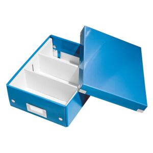 Office kék rendszerező doboz, hossz 28 cm - Leitz