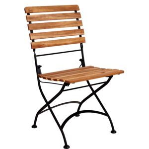 PARKLIFE összecsukható szék, natúr-fekete
