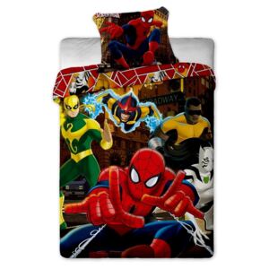 Jerry Fabrics Spiderman Hero gyerek ágyneműhuzat, 140 x 200 cm, 70 x 90 cm