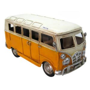 Retro busz - fém modell