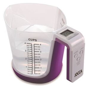 Purple Cup digitális mérleg és mérőcsésze - JOCCA