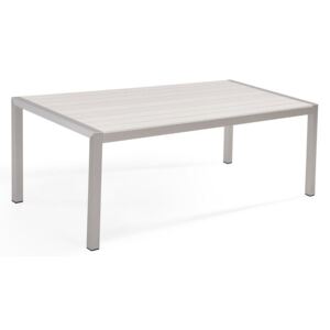Fehér Alumínium Kerti Asztal 180 x 90 cm VERNIO