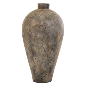 CORVO szürkésbarna nagy terracotta váza