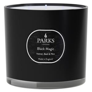 Black Magic bazsalikom és menta illatú illatgyertya, égési idő 56 óra - Parks Candles London